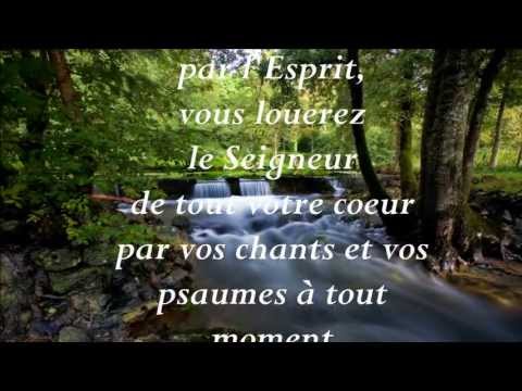 Il est exalté